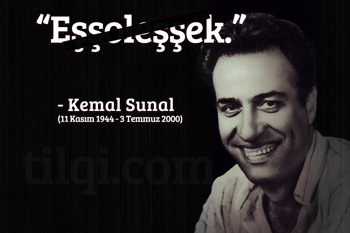 Ali Kemal Sunal ( 1944- 2000) who died young Fan Art