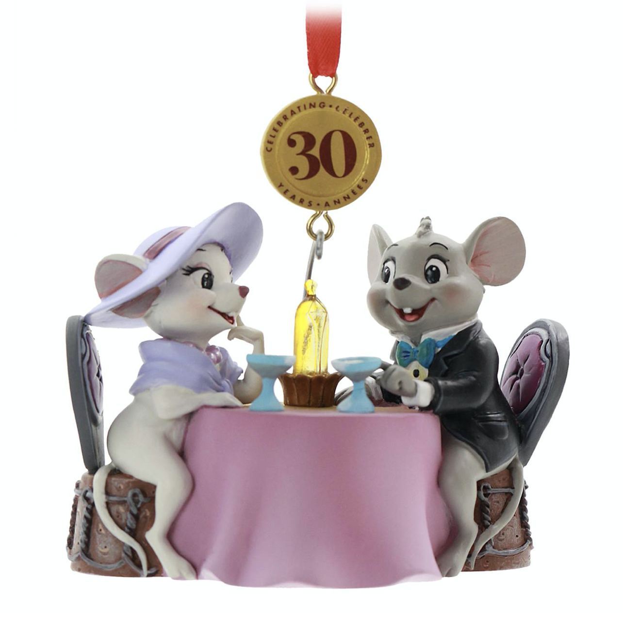 Disney 2020 The Rescuers 30th Legacy Sketchbook Christmas Ornament New with Tag