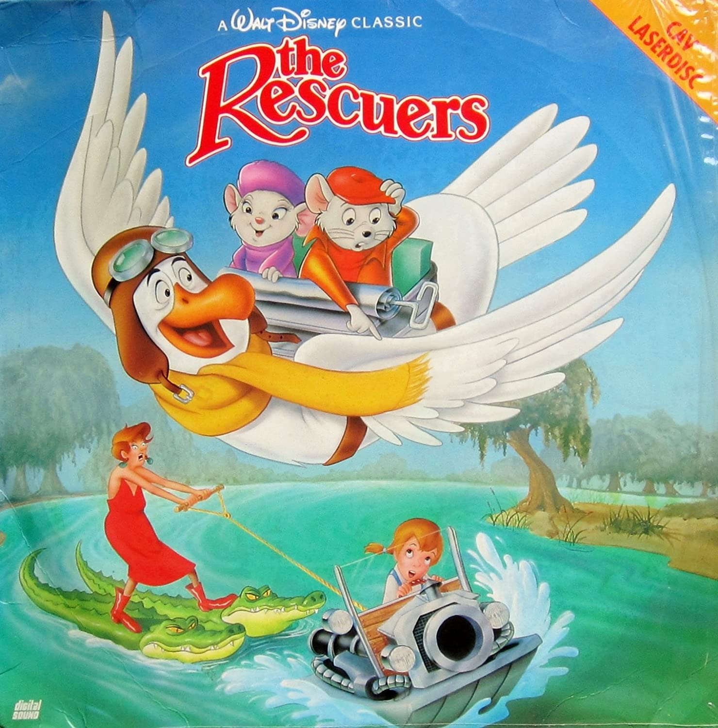 The Rescuers CAV Laserdisc by Walt Disney Home Video, Movies & TV