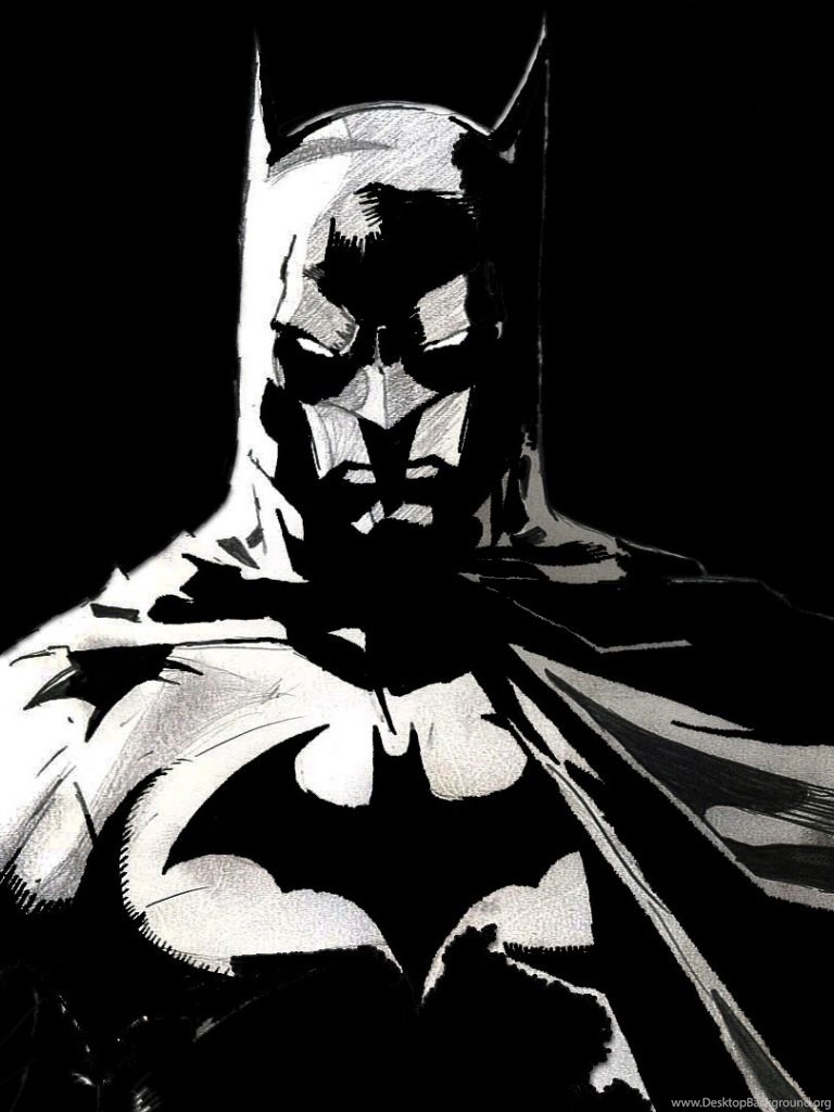 Batman Artwork iPad Wallpaper Desktop Background