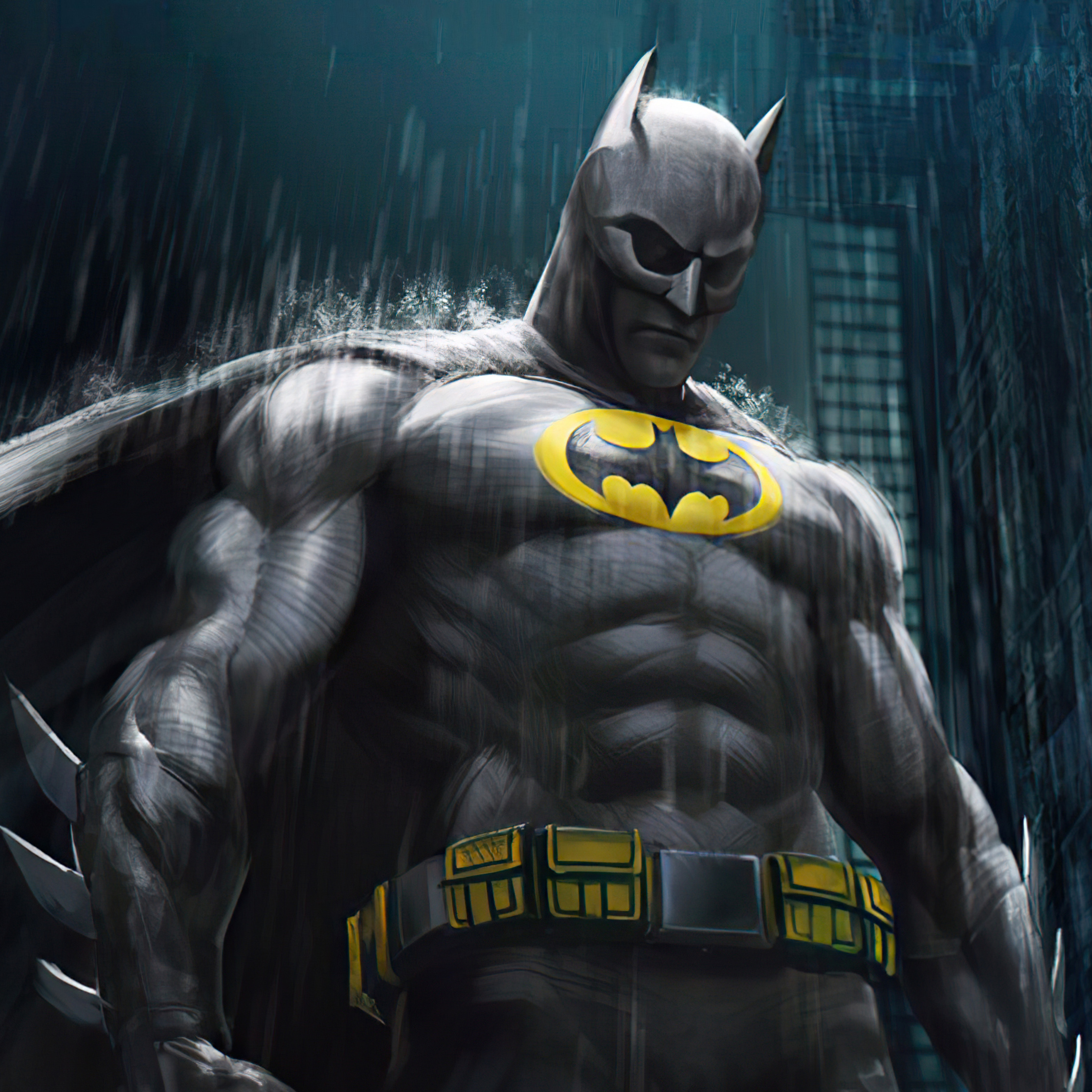 Batman Dark Bw Hero Art iPad Wallpaper Download, iPhone Wallpapers, iPad  wallpapers One-stop Downl…