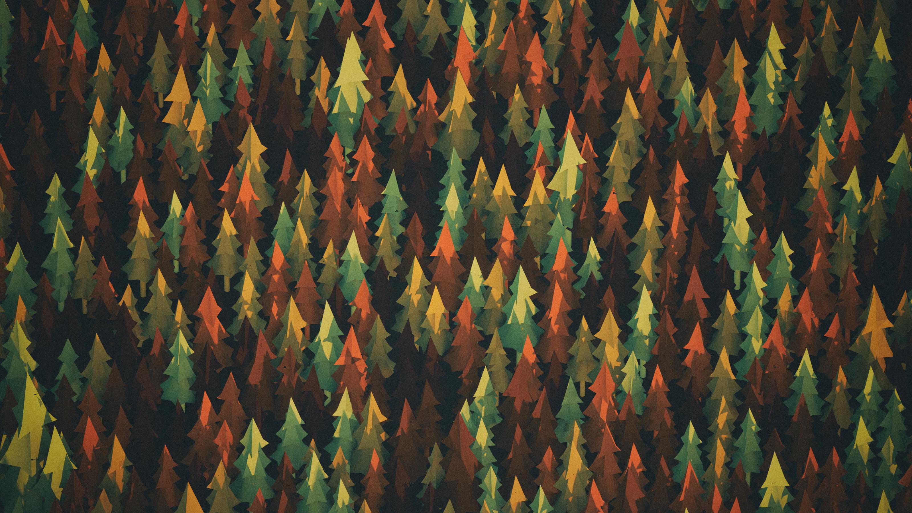 Forest Wallpaper Abstract
