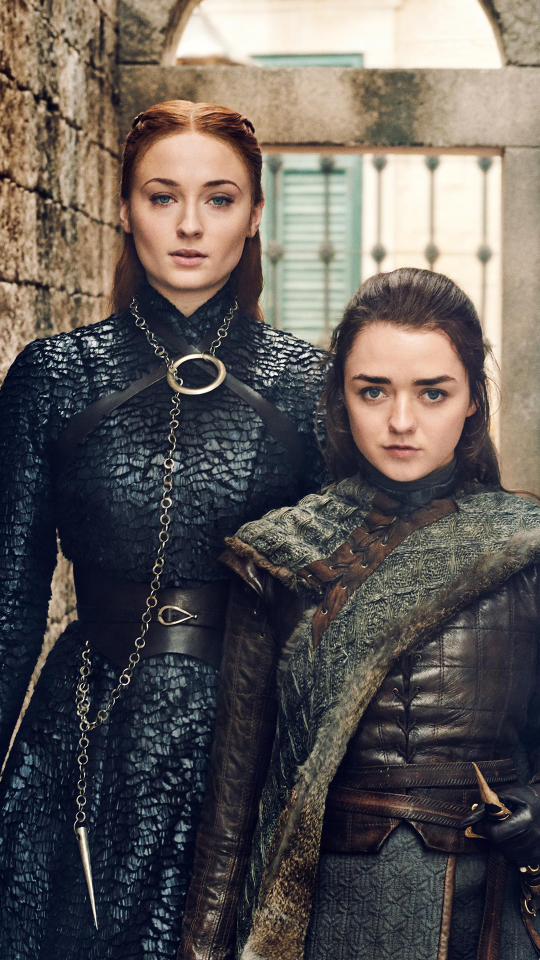 Sansa And Arya Stark Game Of Thrones Stark Arya Stark