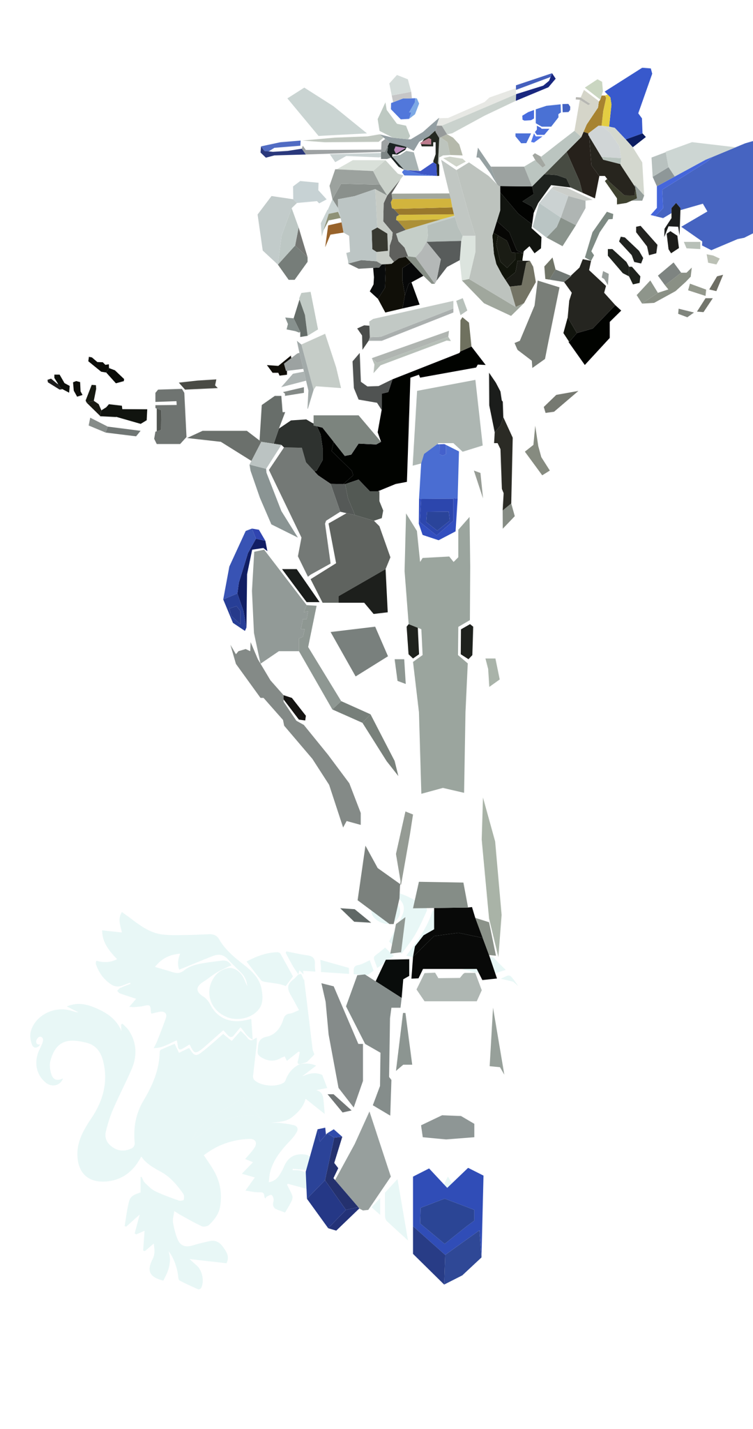 Gundam Bael iPhone wallapaper