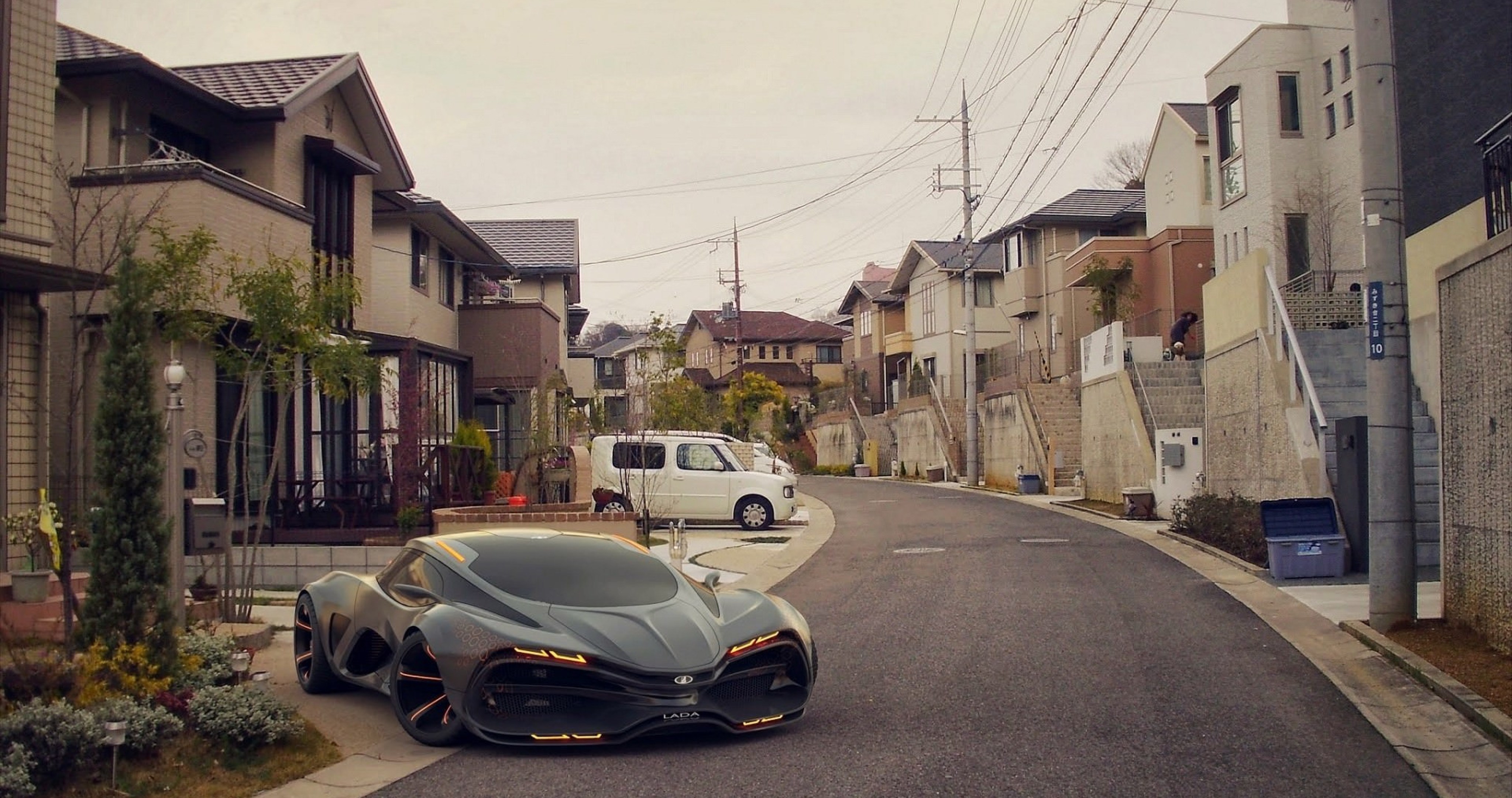 Car town streets. Дорогие машины в городе. Машина на улице.