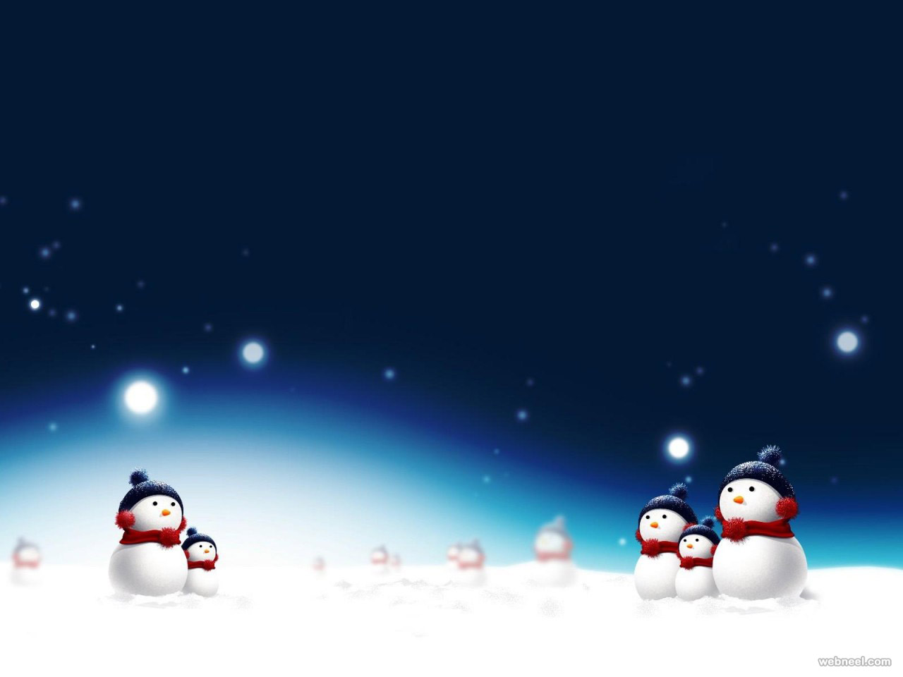 Snowman Christmas Wallpaper 10