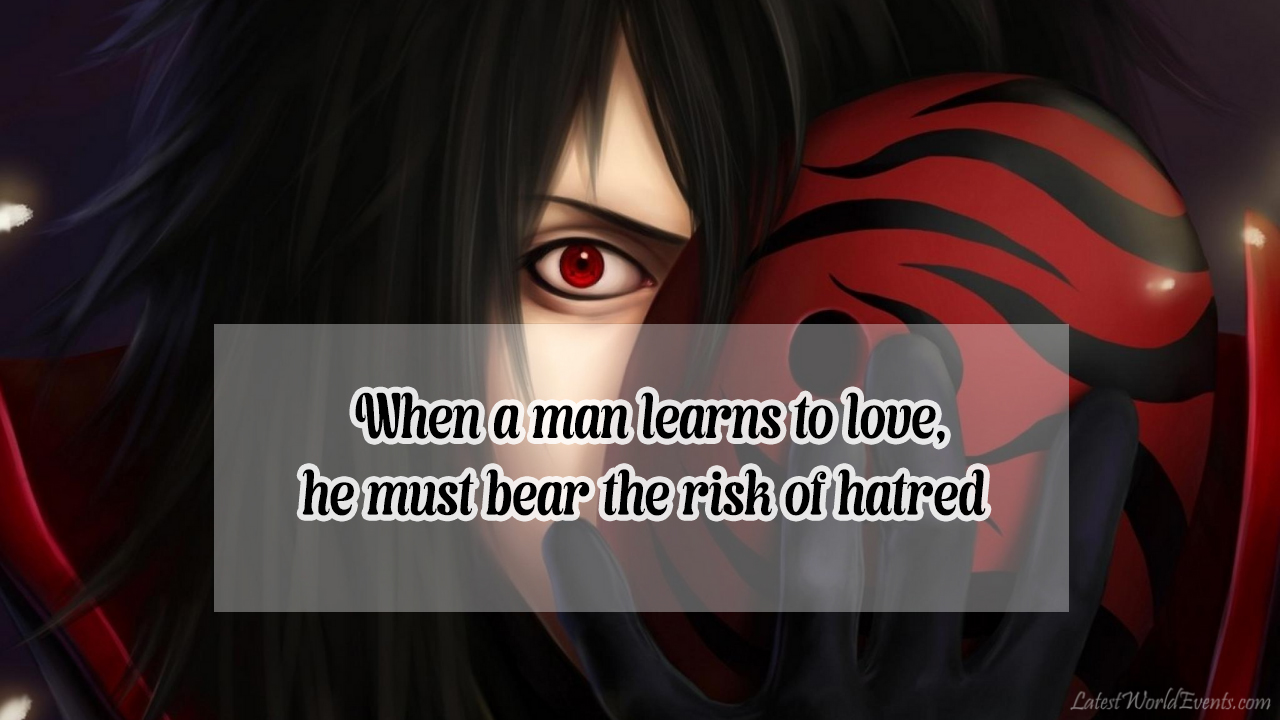 Best Madara Uchiha Quotes World Events