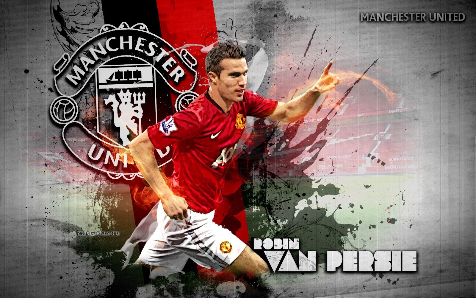Robin RvP Van Persie Man United 2012 2013 HD Best Wallpaper. Robin van persie, Van persie, Robin van