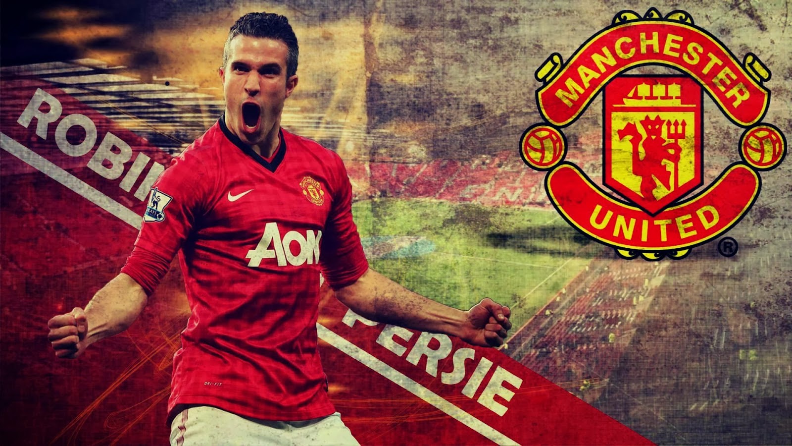 HD Football Wallpaper: Robin Van Persie Wallpaper