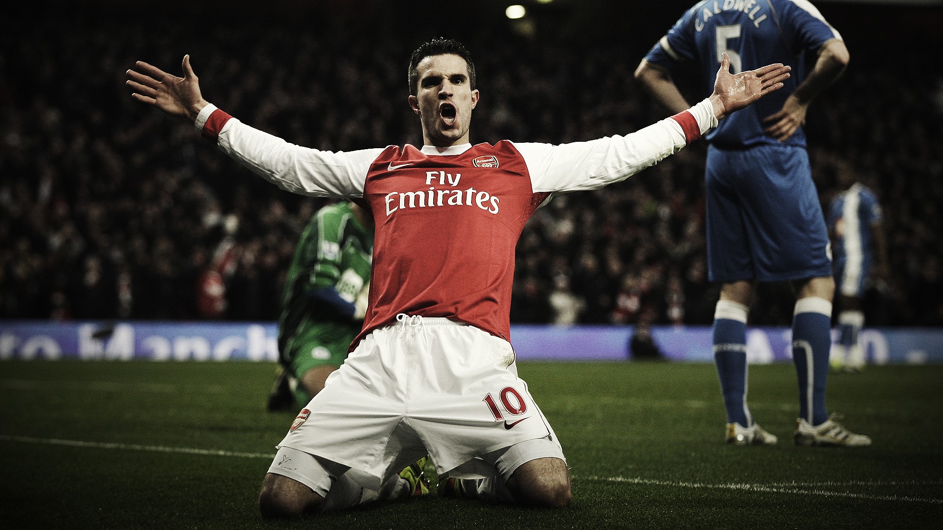 soccer van persie arsenal fc 1920x1080 wallpaper