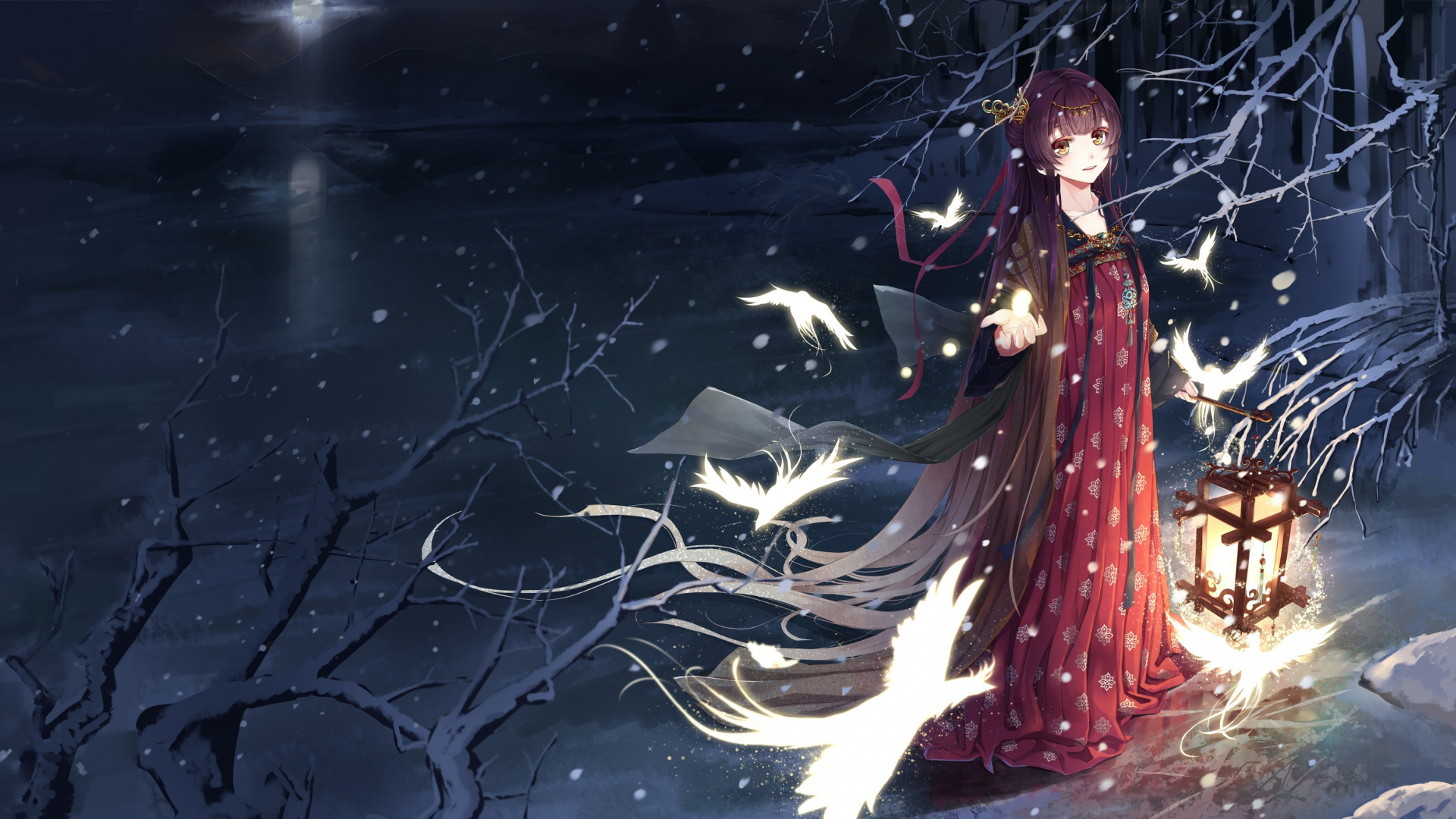 Free download 263 Snowfall HD Wallpaper Background [3000x1667] for your Desktop, Mobile & Tablet. Explore Winter Anime Wallpaper. Anime Background Wallpaper, Anime Christmas Wallpaper HD, Desktop Nexus Winter Wallpaper