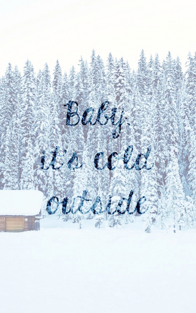 Free download Download Winter Wallpaper For iPhone Baby Its Cold [1080x1920] for your Desktop, Mobile & Tablet. Explore Cute Winter iPhone Wallpaper. Cute Winter Wallpaper, Cute Winter Background, Cute