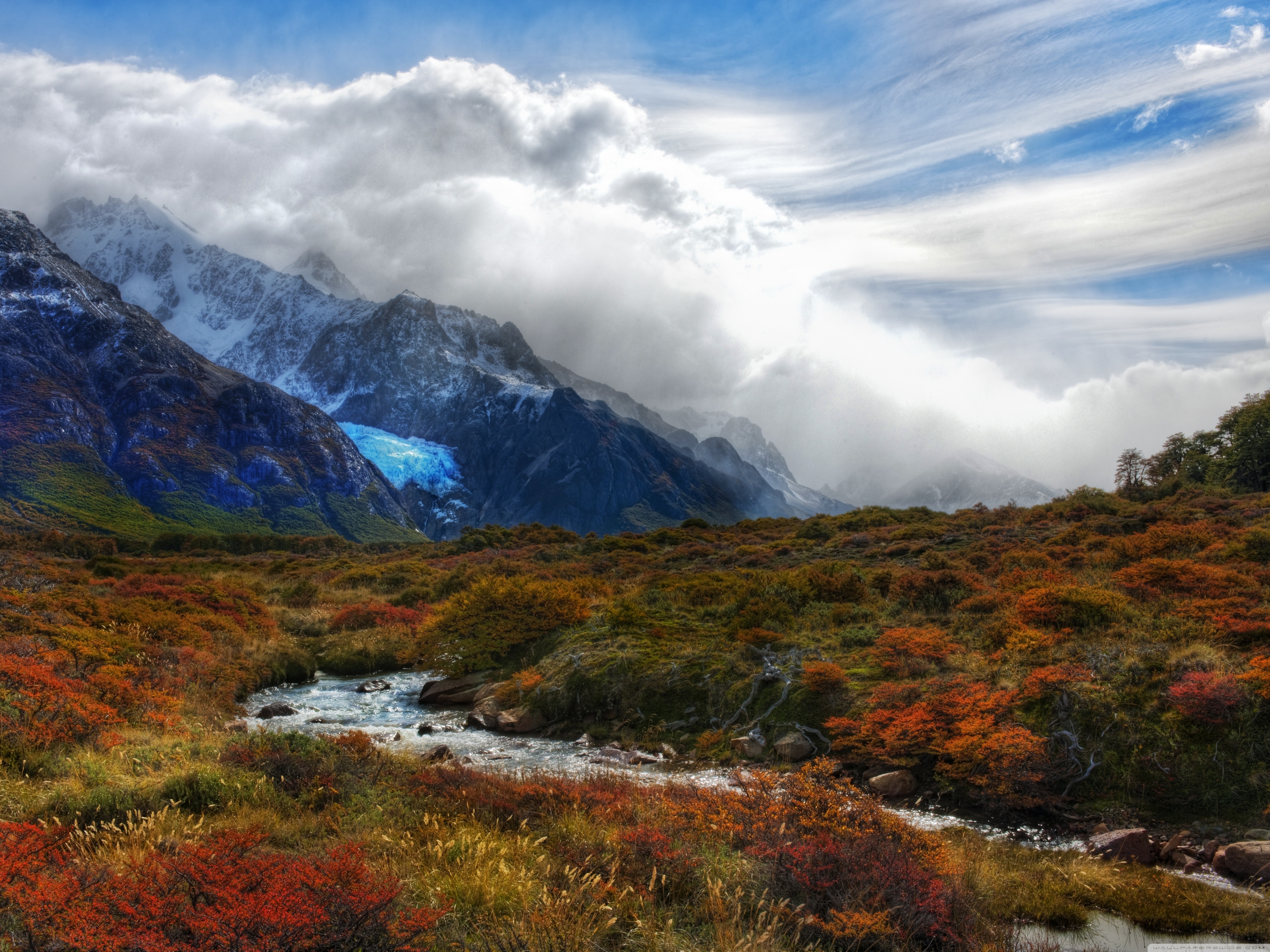 Landscape In Patagonia Ultra HD Desktop Background Wallpaper for 4K UHD TV, Multi Display, Dual Monitor, Tablet