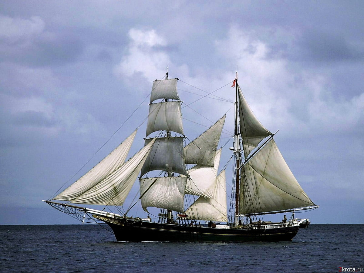 1600x900 Tall Ship, Boat, Barquentine wallpapers