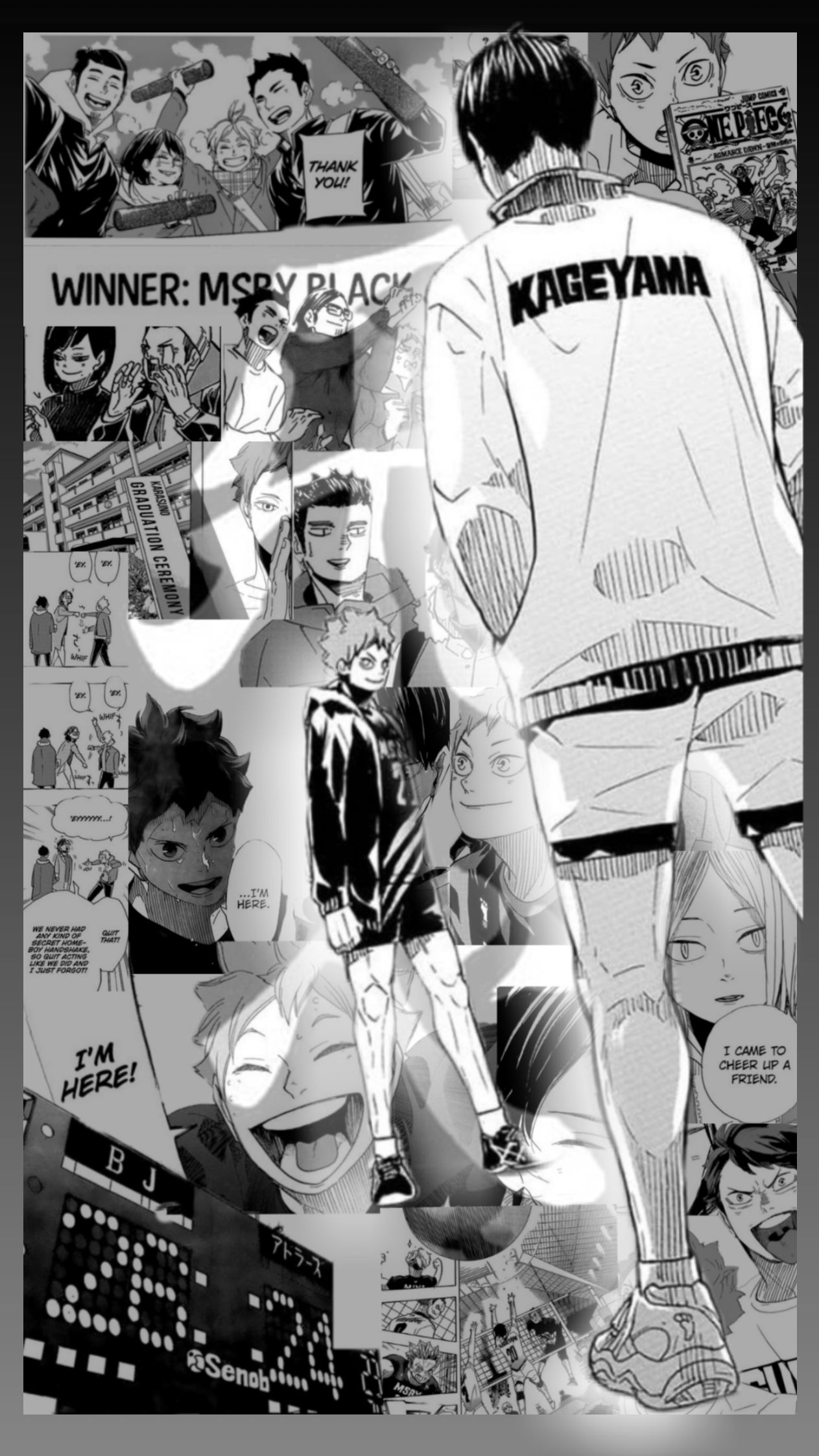 Haikyuu manga wallpapers by me!