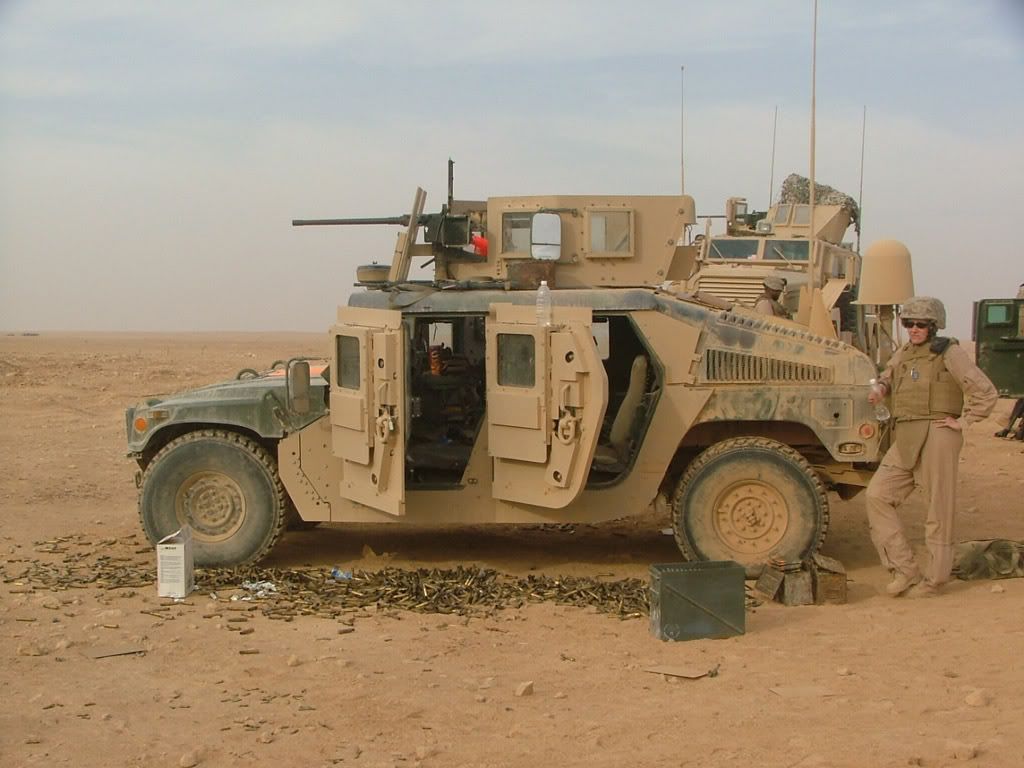 U.S. Army M1114 Up Armored HMMWV With M2. Military Vehicles, Tanks Military, Military