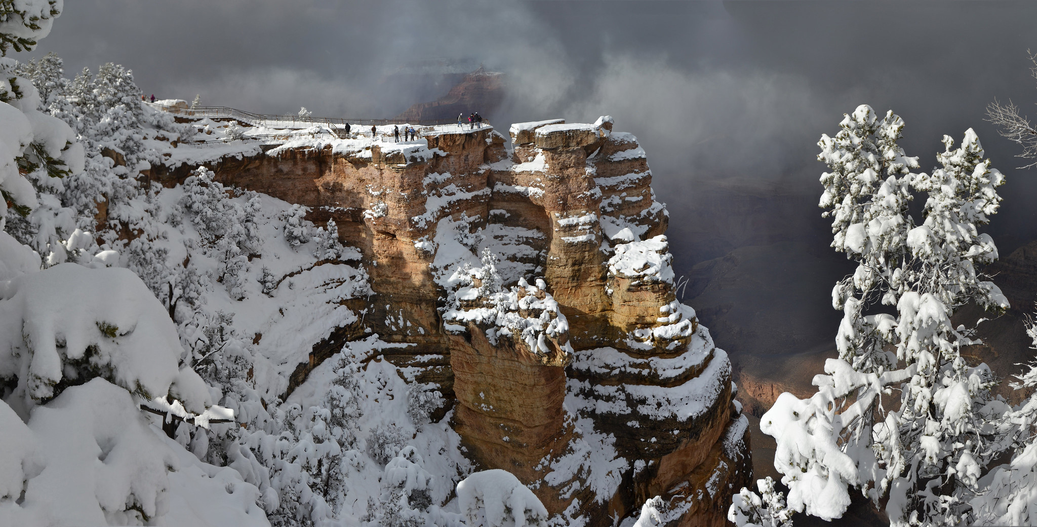 Grand Canyon National Park Winter photo