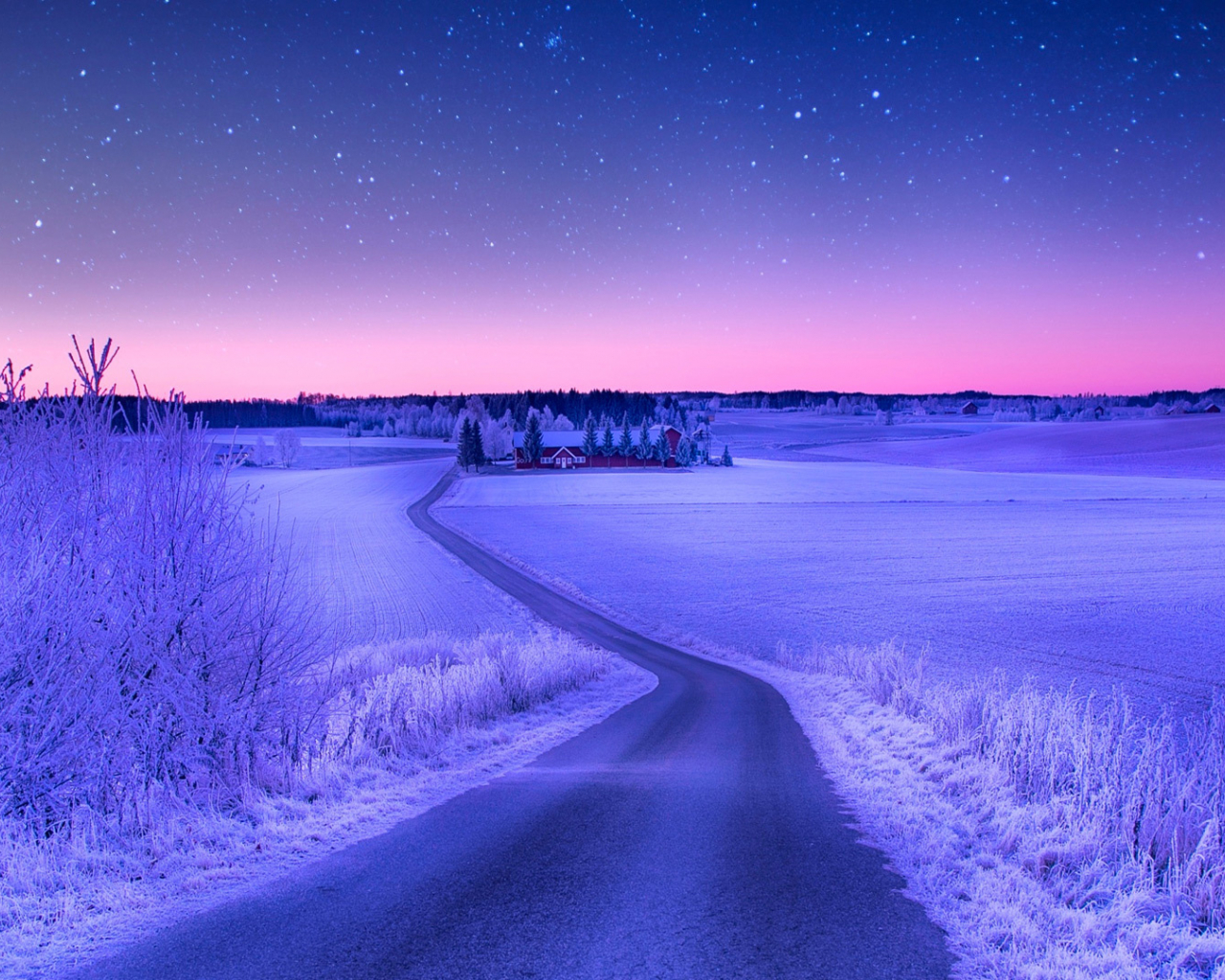 Free download Winter Road Wallpapers Picture For iPhone Blackberry iPad Beautiful [1920x1080] for your Desktop, Mobile & Tablet
