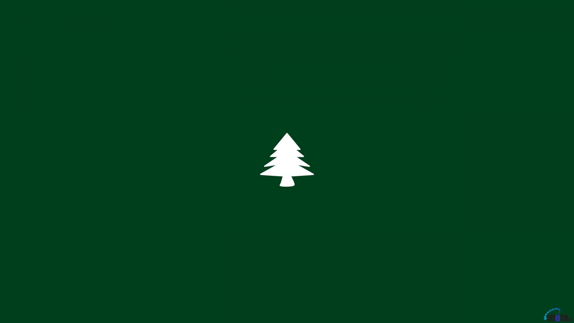 Minimalist Christmas Wallpaper for Desktop and iPhone
