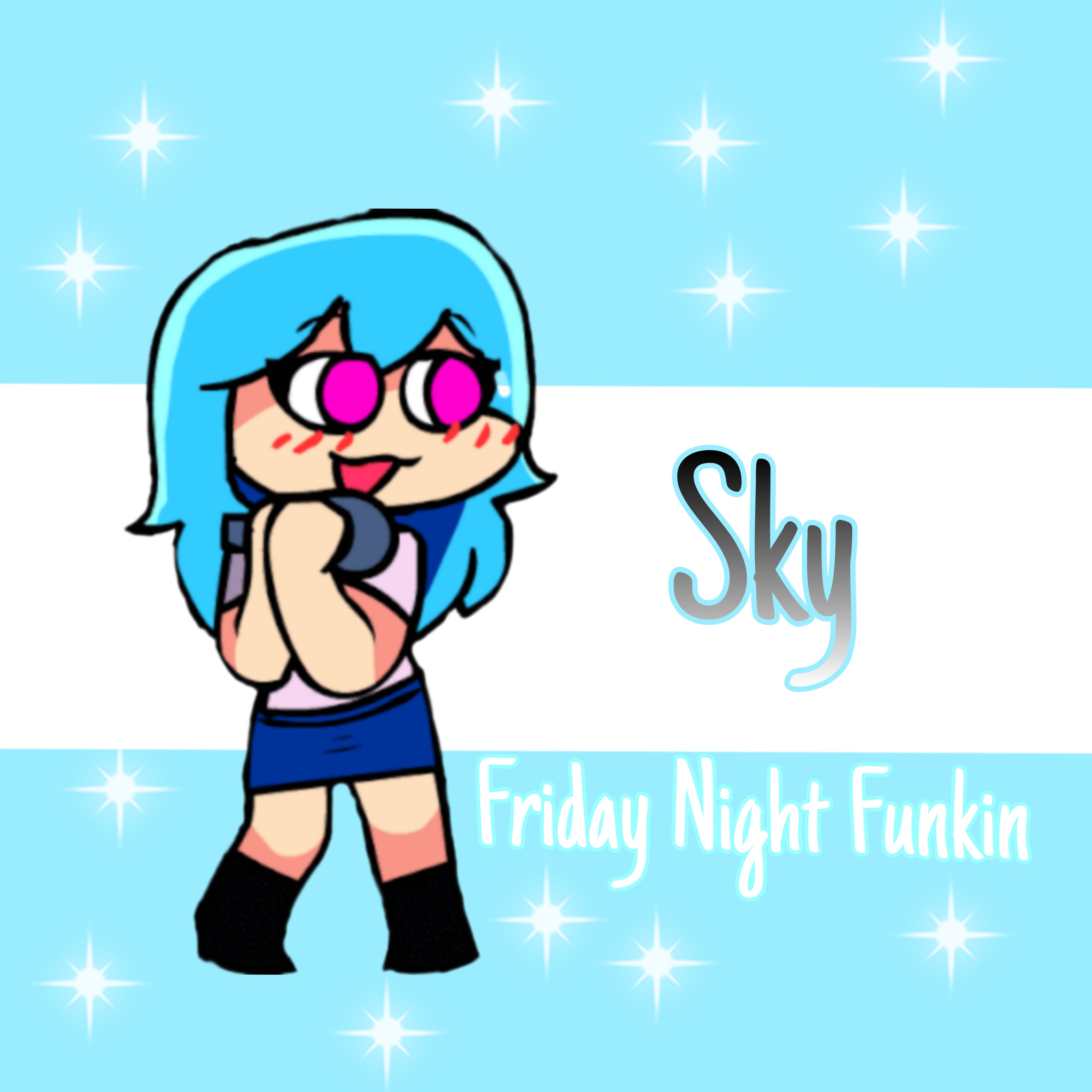Night sky friday funkin FNF Vs.