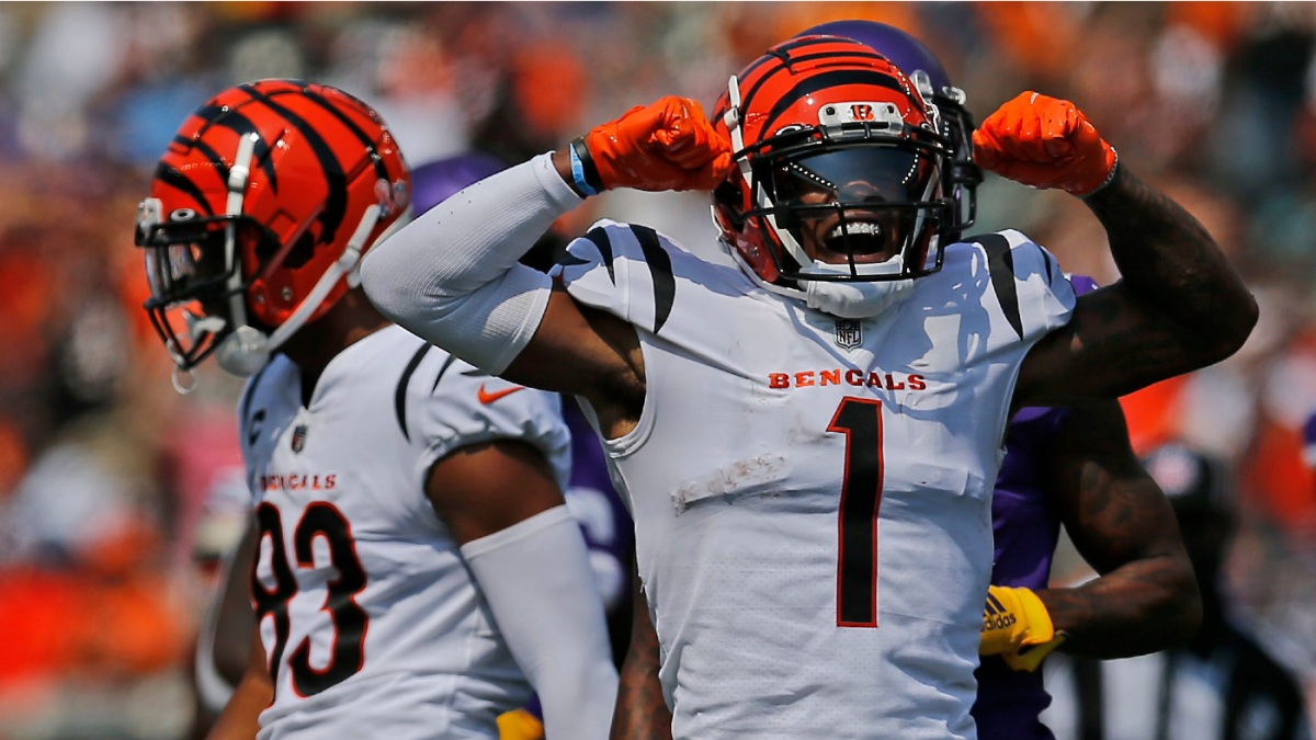 Bengals rookie WR Ja'Marr Chase ties NFL touchdown receptions record vs. Steelers
