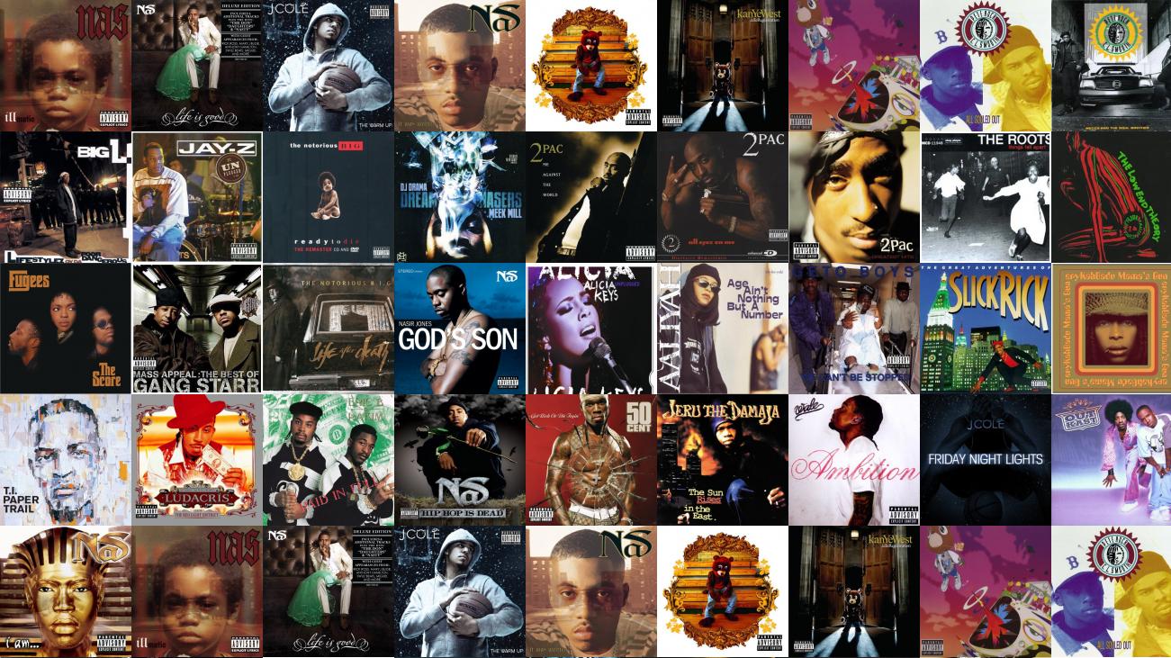 Nas Illmatic Life Good J Cole Warm Wallpaper « Tiled Desktop Wallpaper