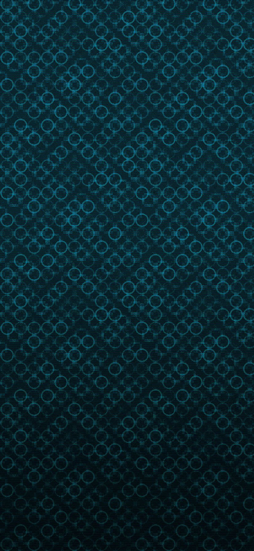 Strange dark blue pattern iPhone X Wallpaper Free Download