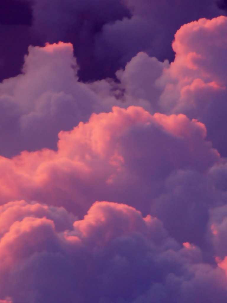 Aesthetic Clouds Pink