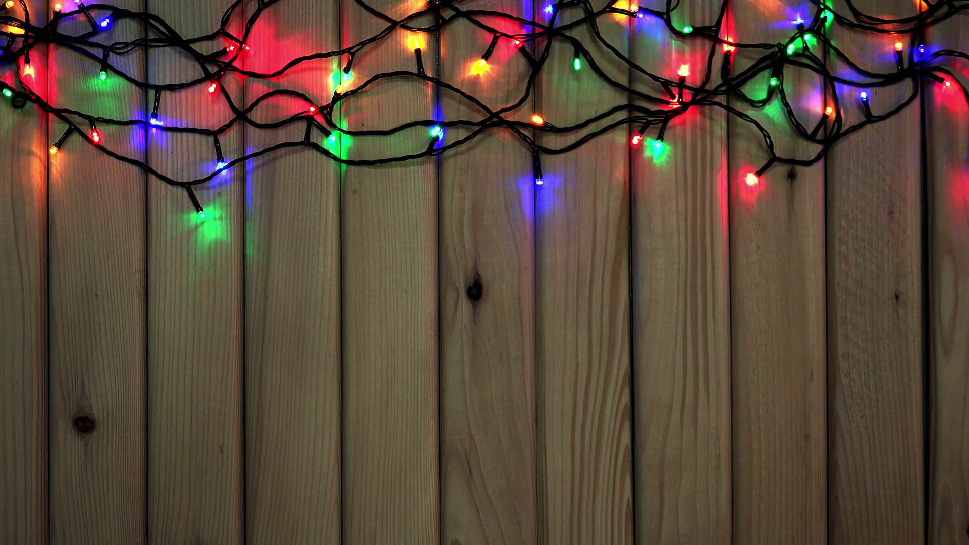 Christmas Lights Background HD