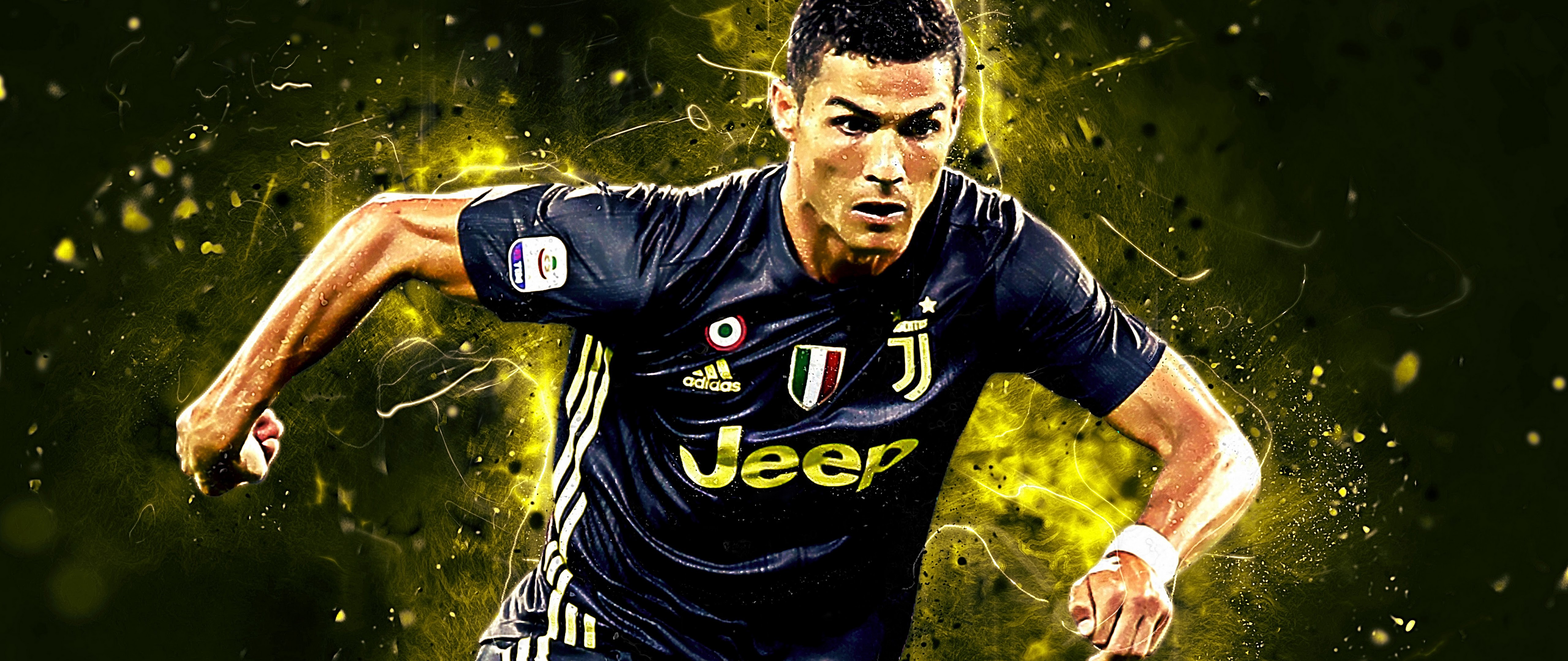 Cristiano Ronaldo Football 4K Wallpaper