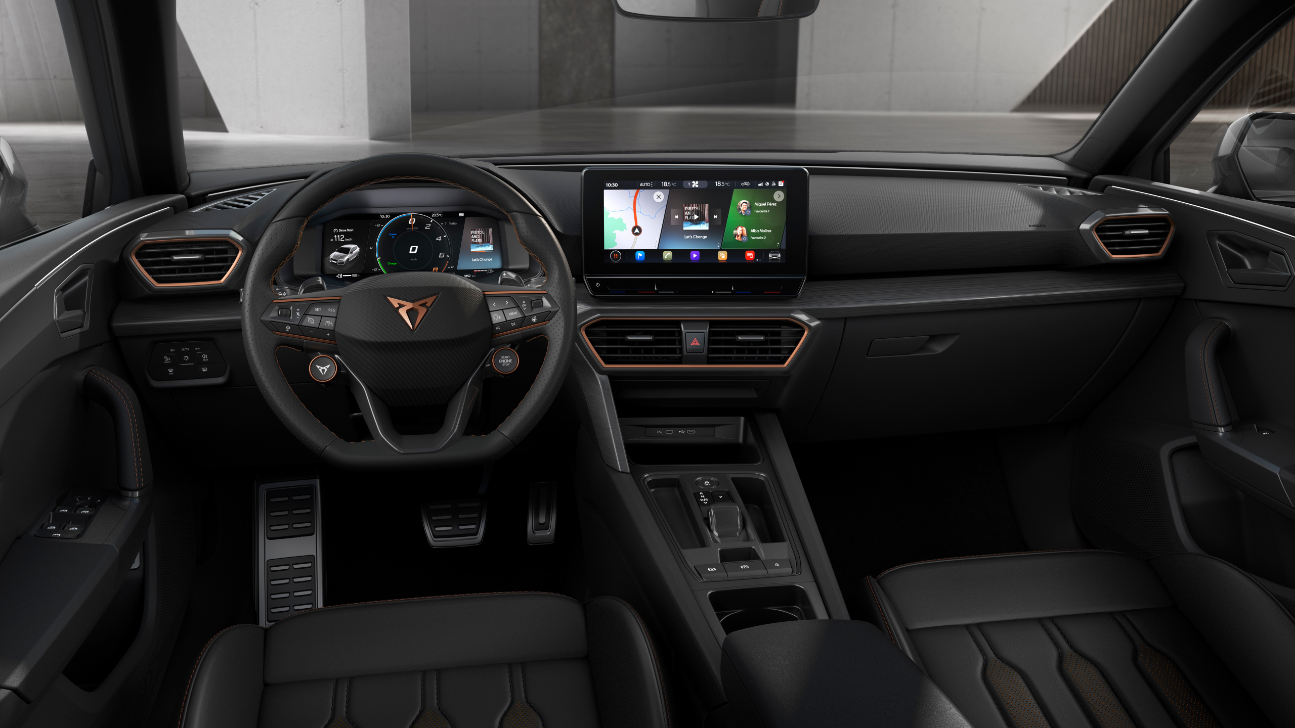 SEAT Cupra Leon Sportstourer 2021. Desktop wallpaper. 2560x1440