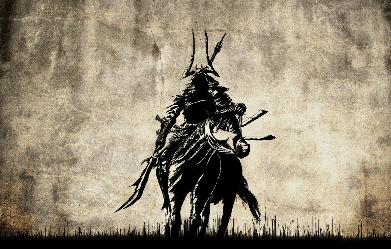 Wallpaper samurai, rider, art, Samurai, Tadakatsu Honda image for desktop, section разное