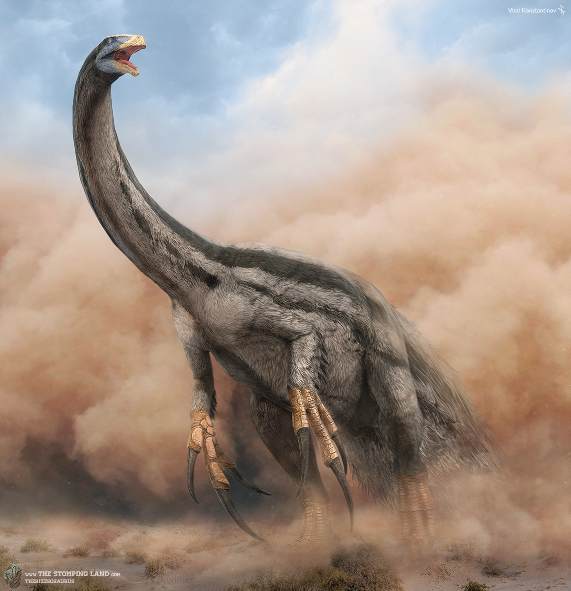 Therizinosaurus and Picture