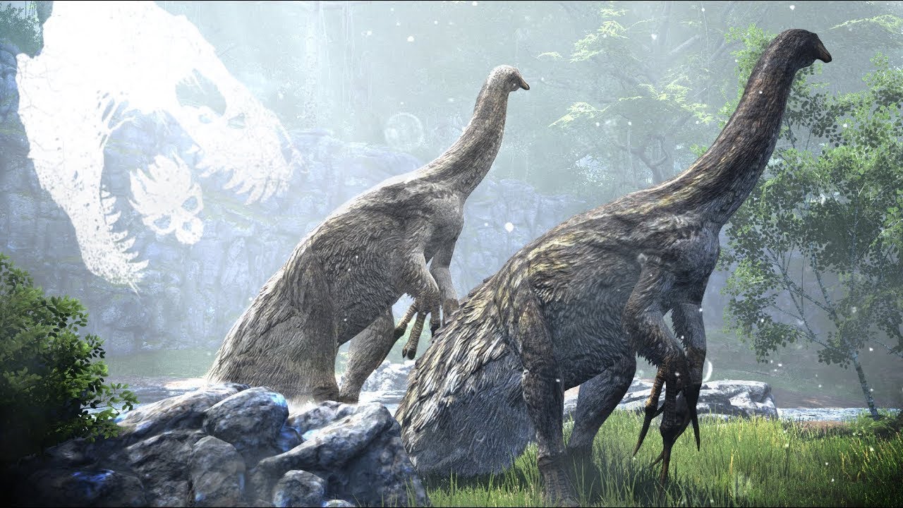 Теризинозавр исл