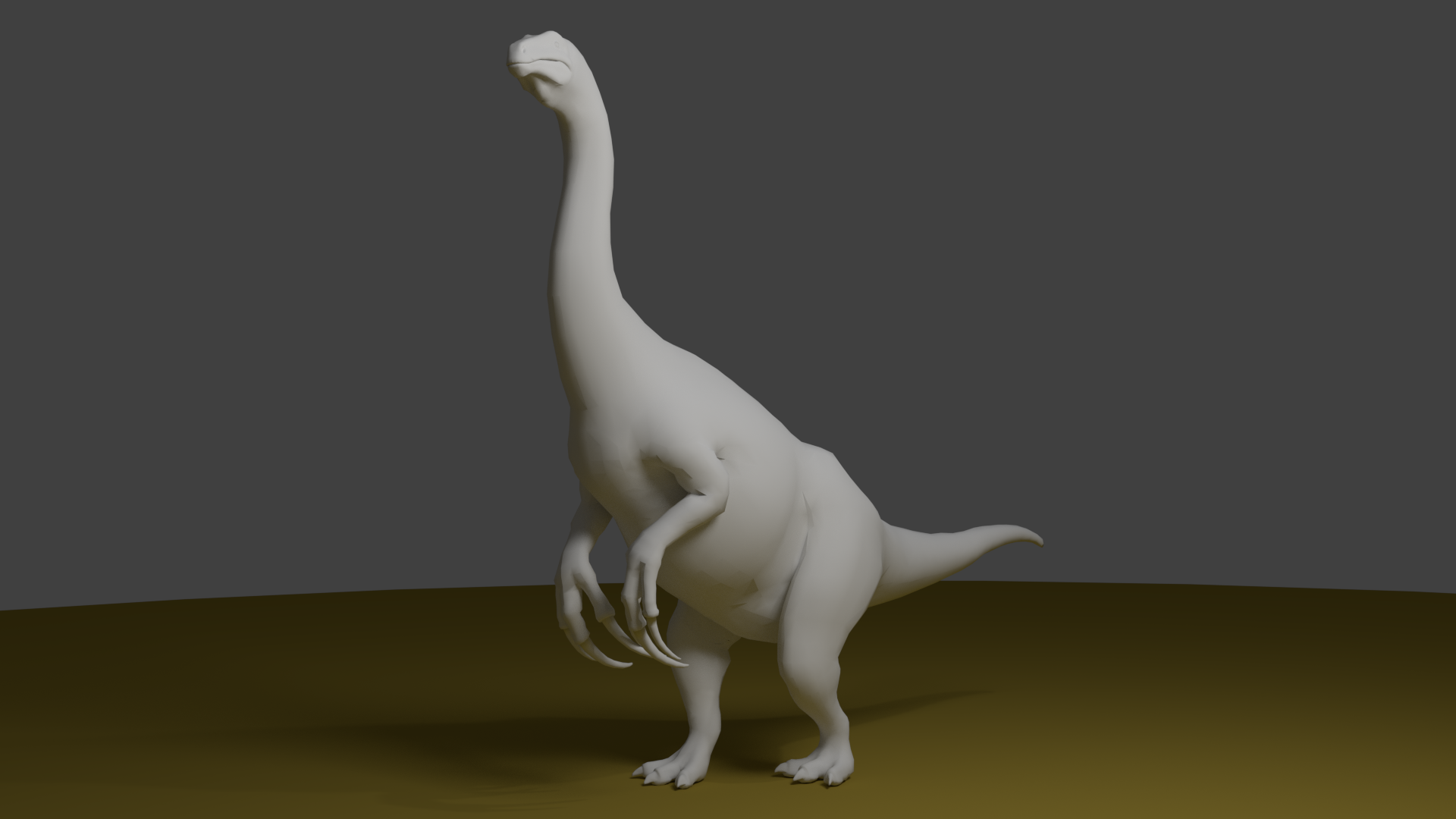Therizinosaurus model