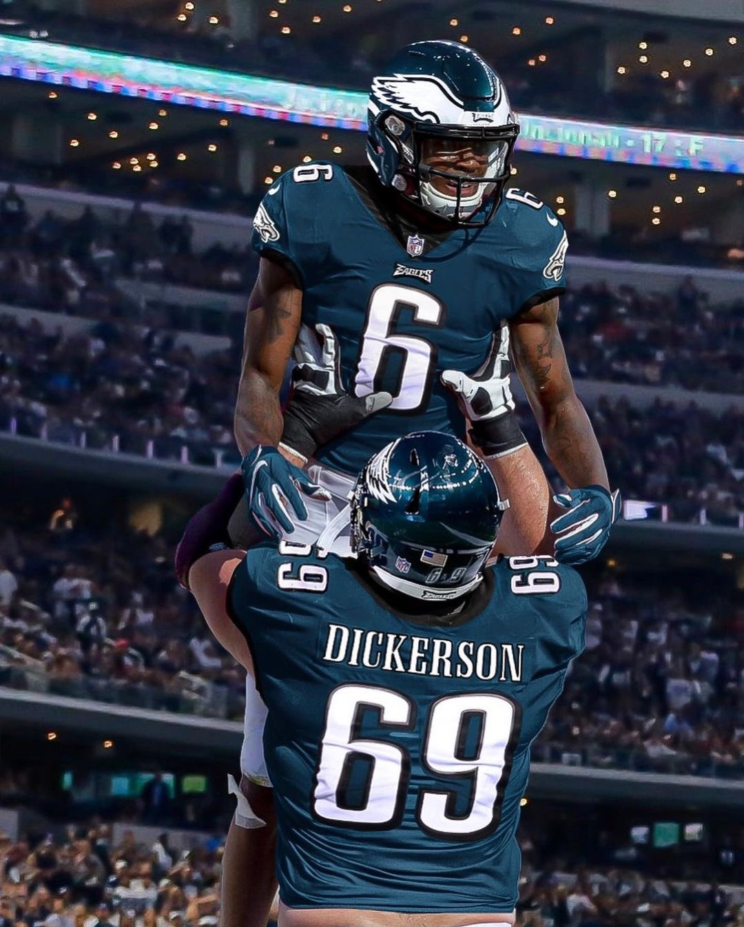 SʟɪᴍRᴇᴀᴘᴇʀ6 (5 7) Reminder DeVonta Smith And Landon Dickerson Are Philadelphia Eagles