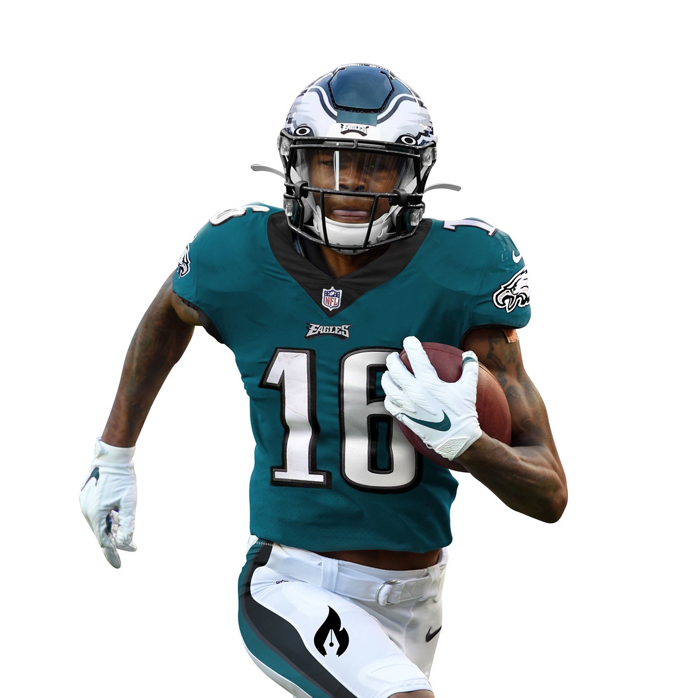 Devonta smith eagles HD wallpapers