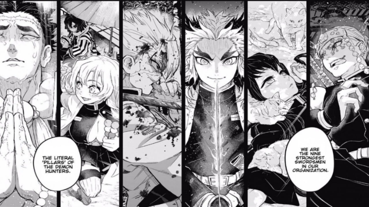 Incase you didnt know theres some really awesome manga panel wallpapers  on Pinterest for phones Just search Demon Slayer Manga Wallpaper   rKimetsuNoYaiba