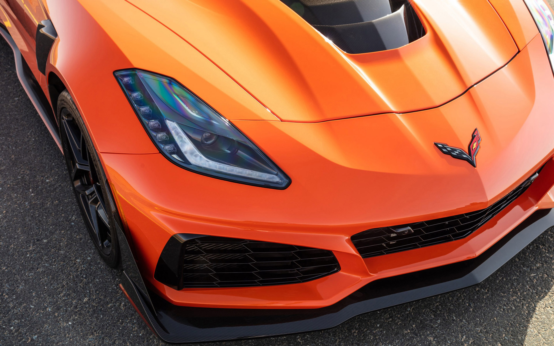 Chevrolet Corvette Zr1 Orange Sports Car Desktop Wallpaper 1920x1200 Tint. South Jersey Window Tint Service