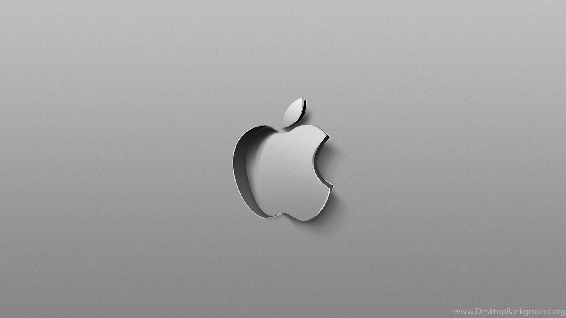 Grey Apple Logo Wallpaper Computer Wallpaper Desktop Background