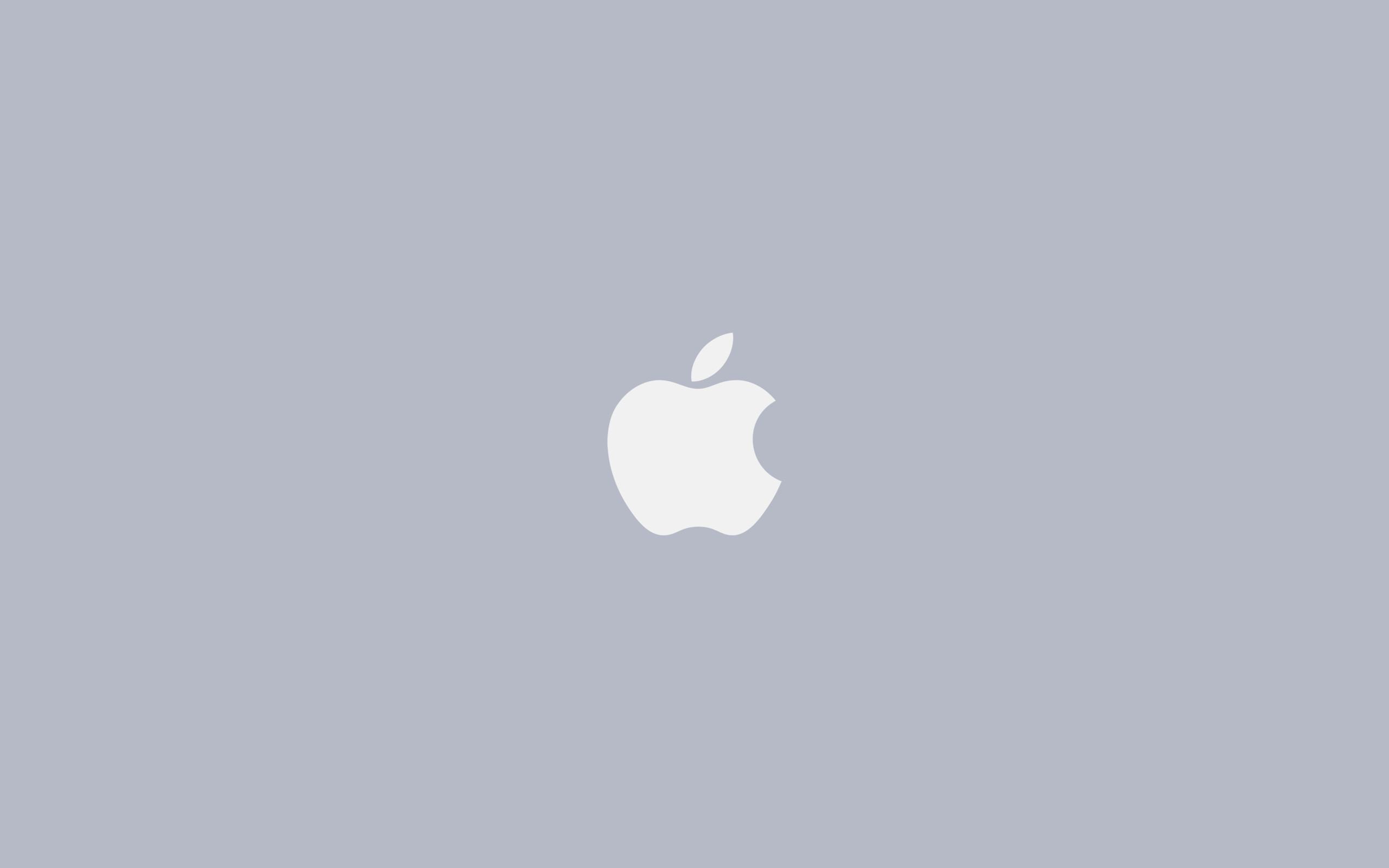 Silver Apple Logo Wallpaper) Wallpaper