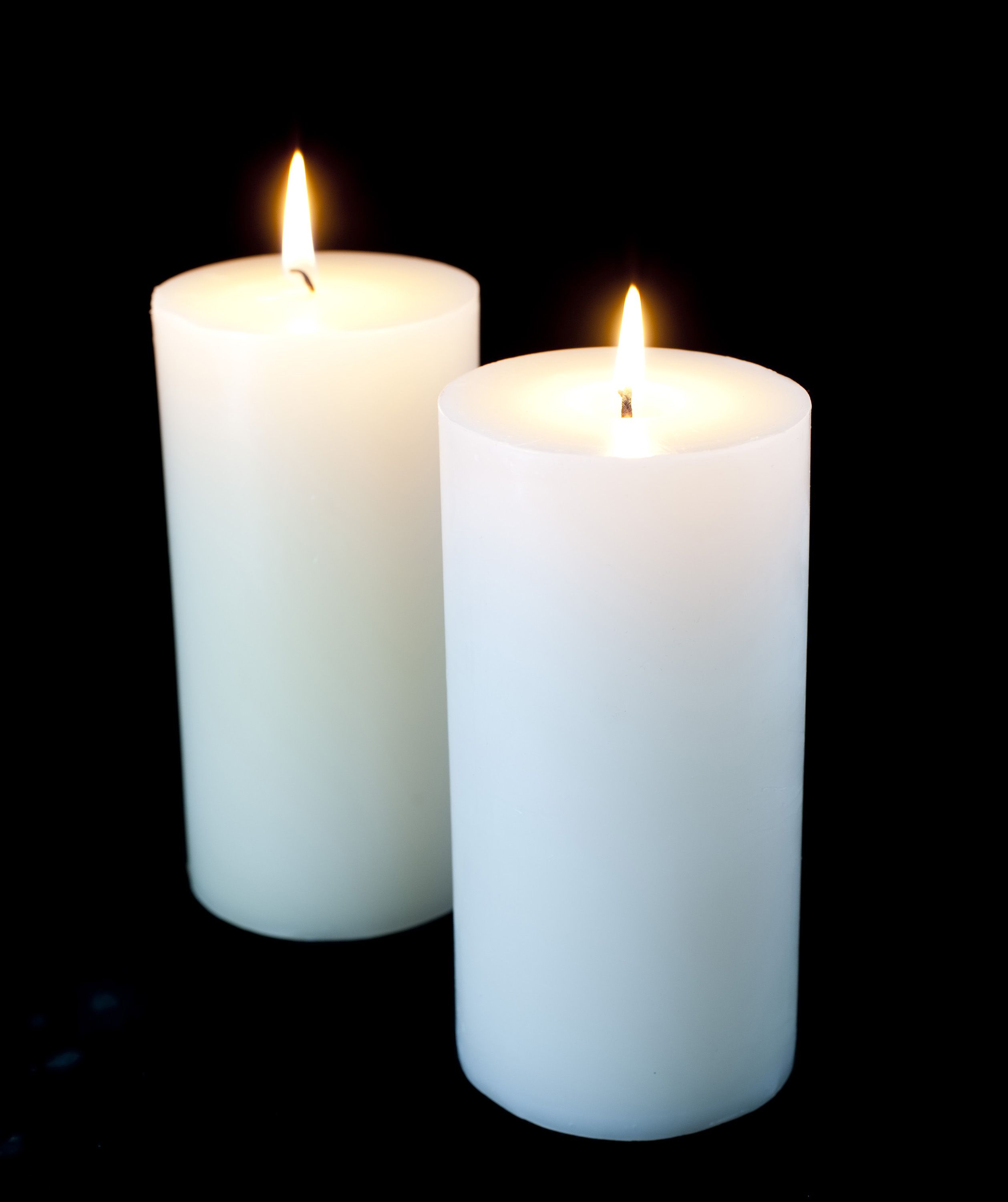 White Candles Wallpaper Free White Candles Background