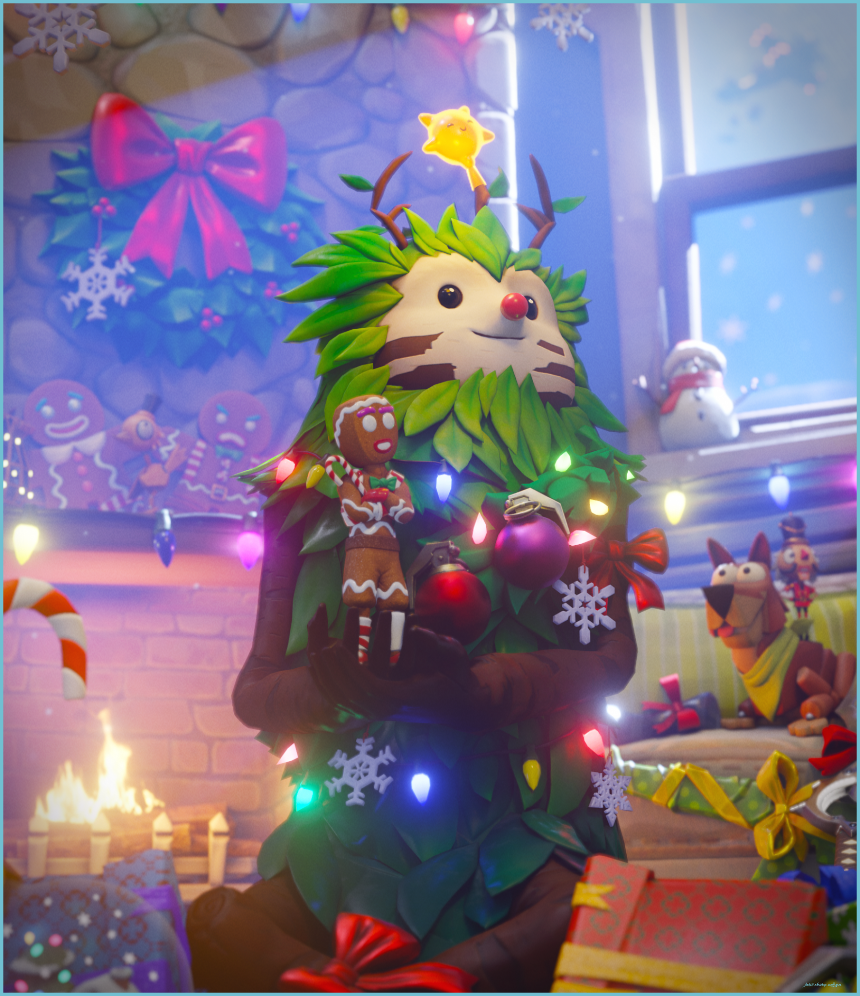 Gaming Christmas Wallpaper