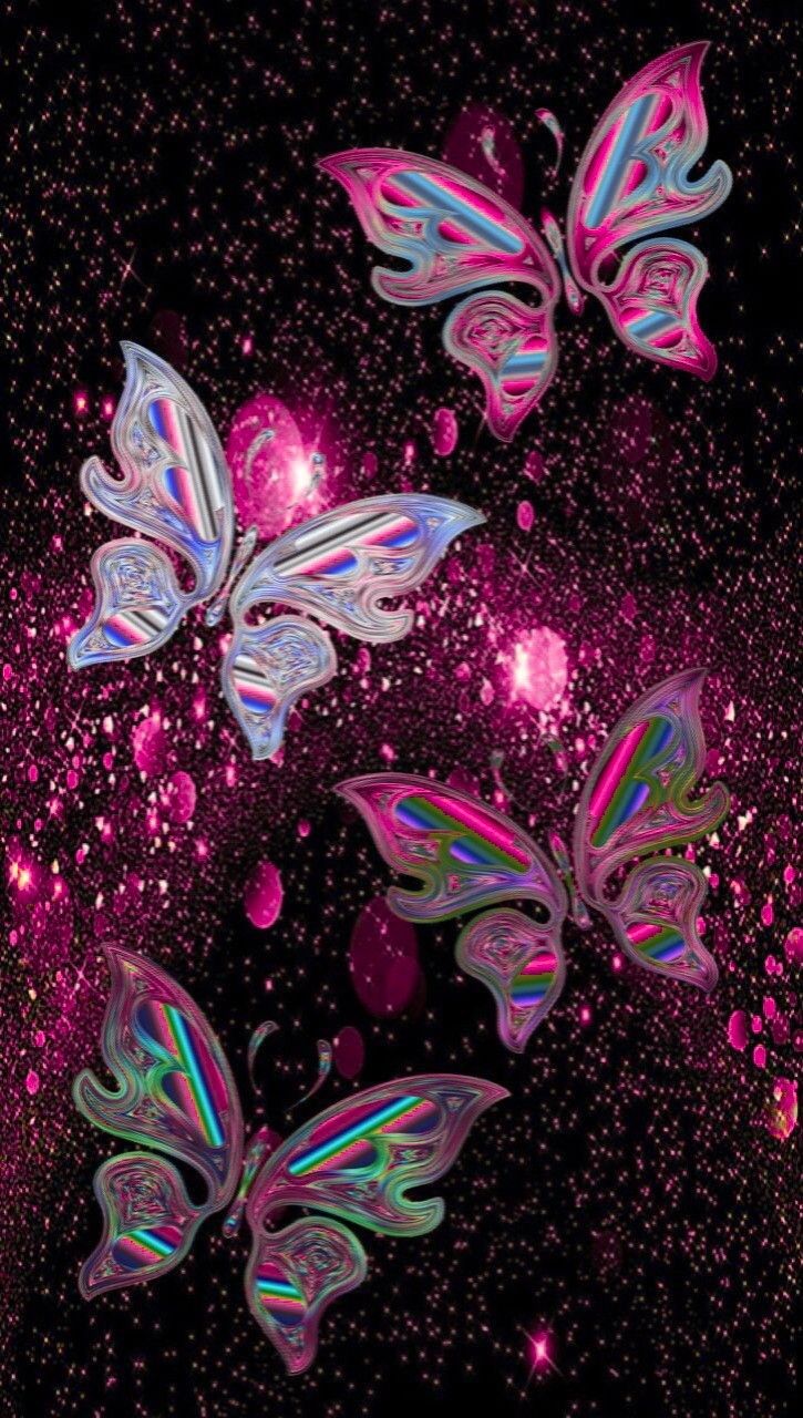 Butterflies. Butterfly wallpaper, Blue butterfly wallpaper, Butterfly wallpaper iphone