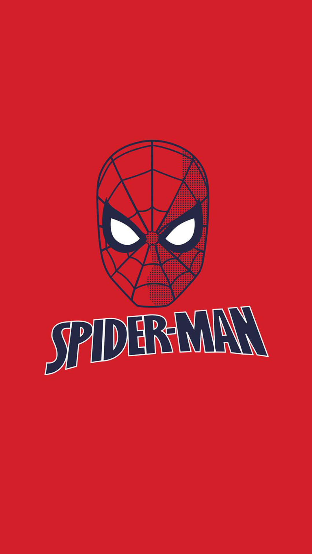 Spiderman Red Minimal IPhone Wallpaper Wallpaper, iPhone Wallpaper