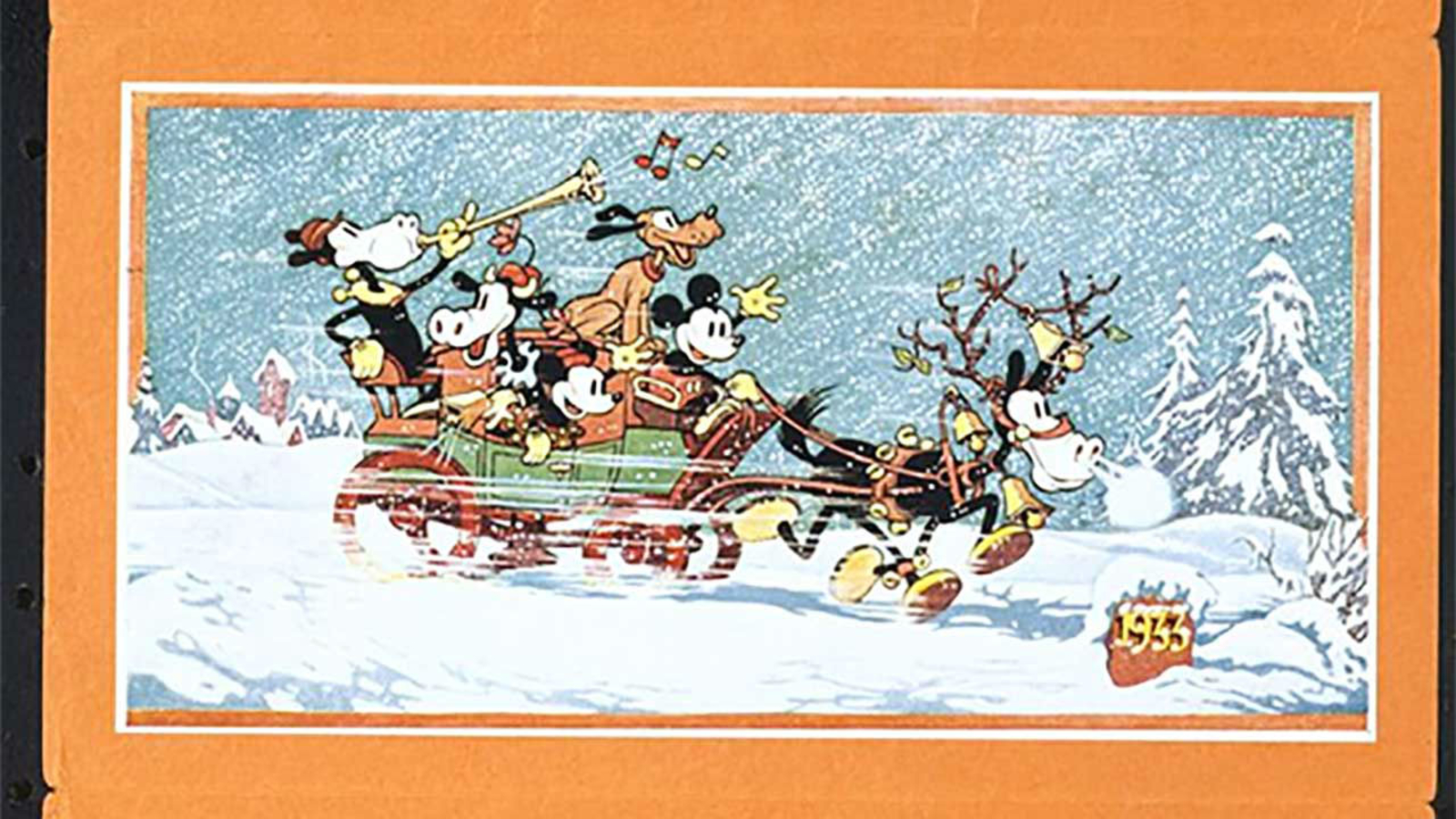 Vintage Disney Christmas Cards from Every Decade  Readers Digest