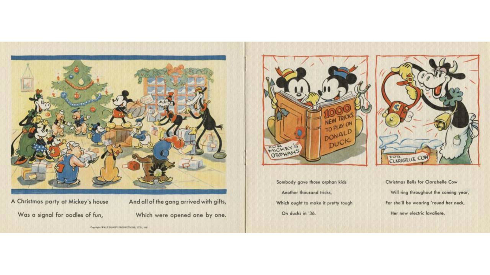 PHOTOS: Go back in time with vintage Disney Christmas cards
