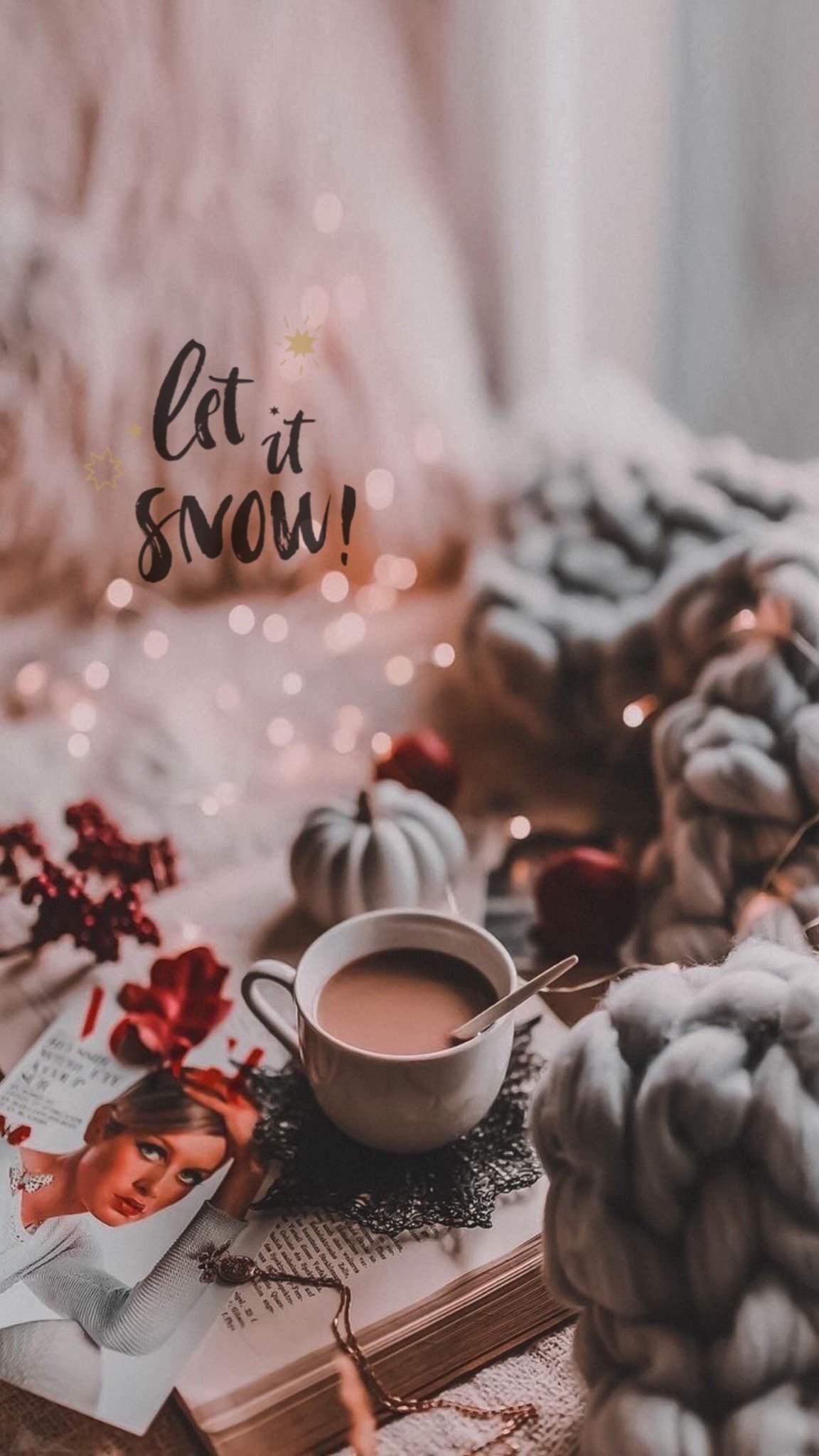 Cozy Christmas Aesthetic Wallpapers Wallpaper Cave