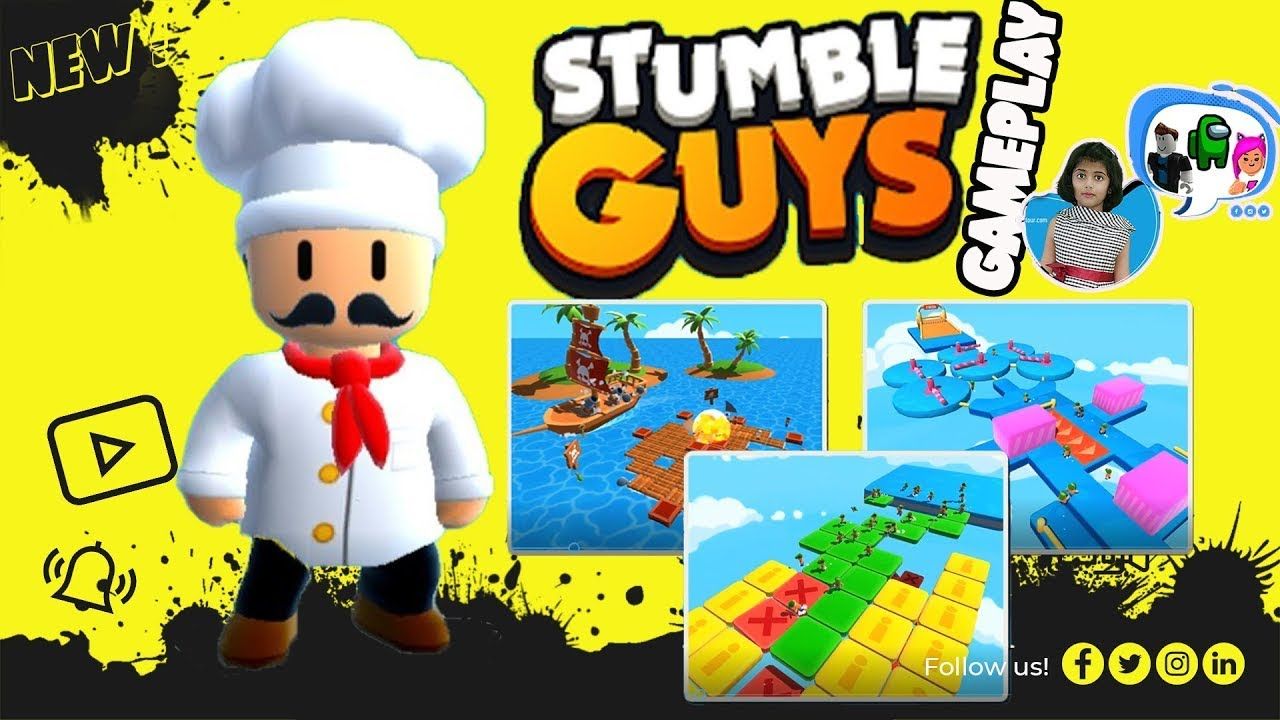 Stumble guys mod apk 0 29 unlimited gems money free download