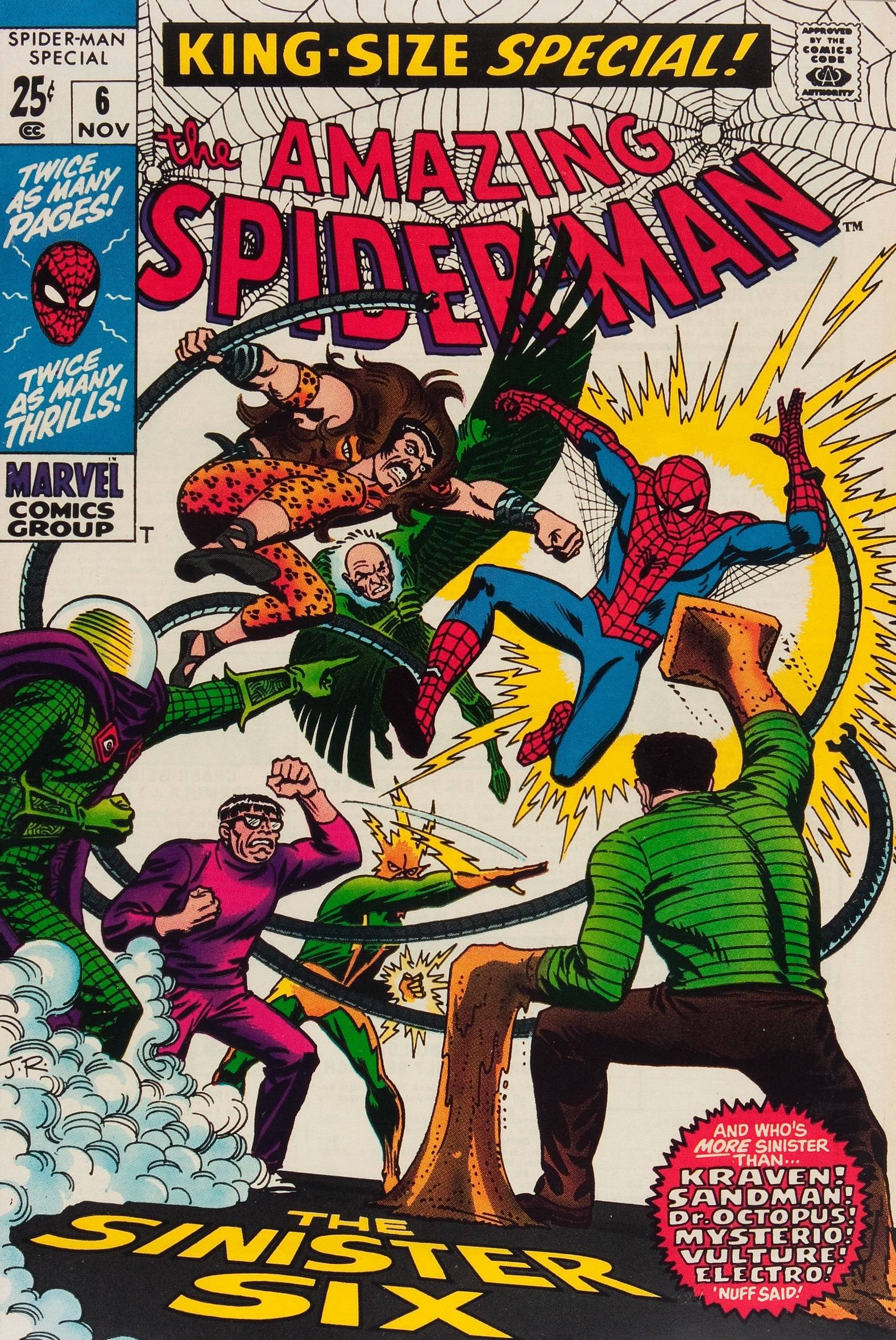 Spider Man Vs The Sinister Six